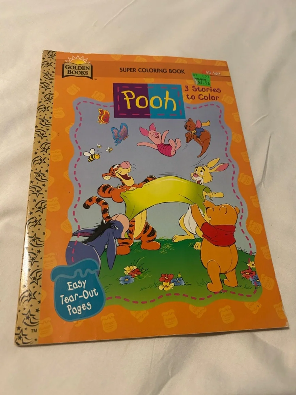 🪁2/$7, 🎠4/$11+$4.99📦💘 Pooh super coloring book, 3 stories